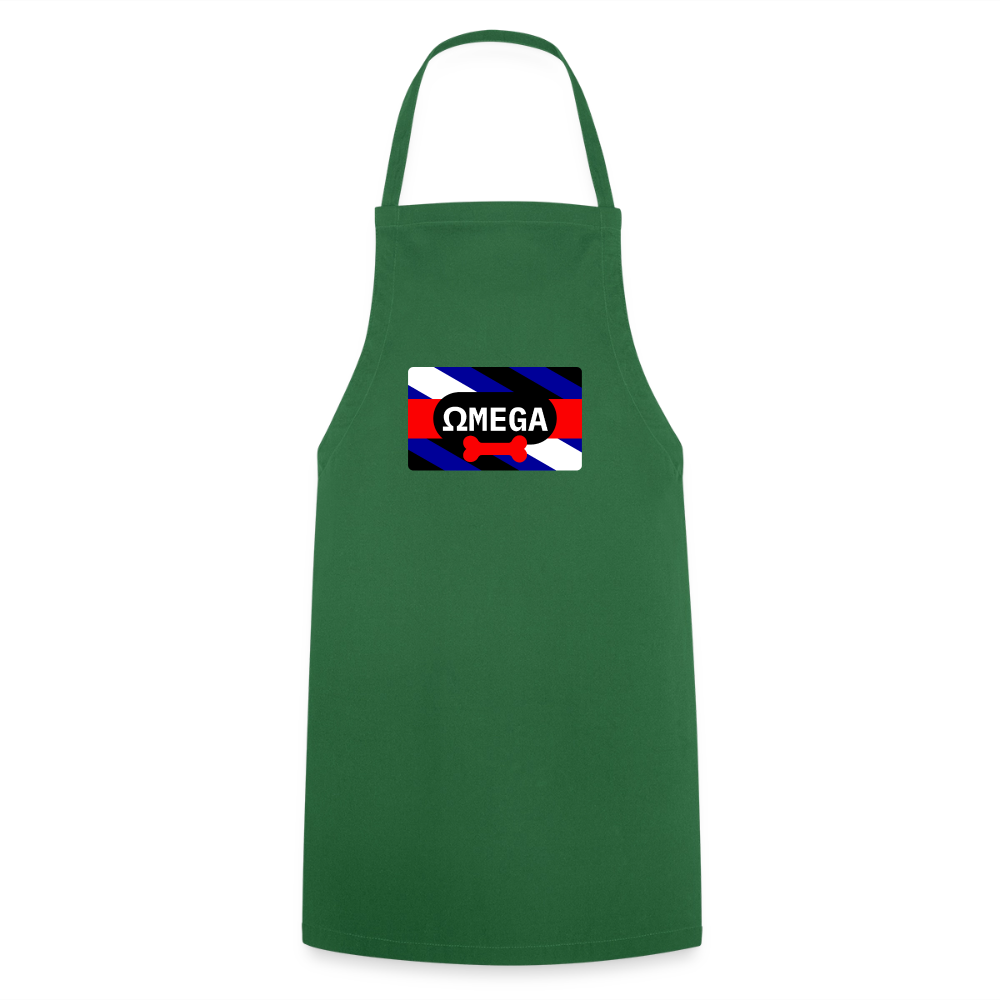 OMEGA Puppy Flag Schürze | Puppy Kink Pride | Kochschürze - Grün