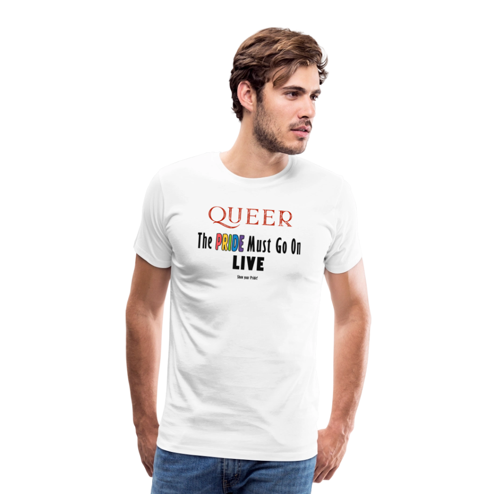 PRIDE Must Go On T-Shirt Germany Tour 2025 (weiß) - Weiß