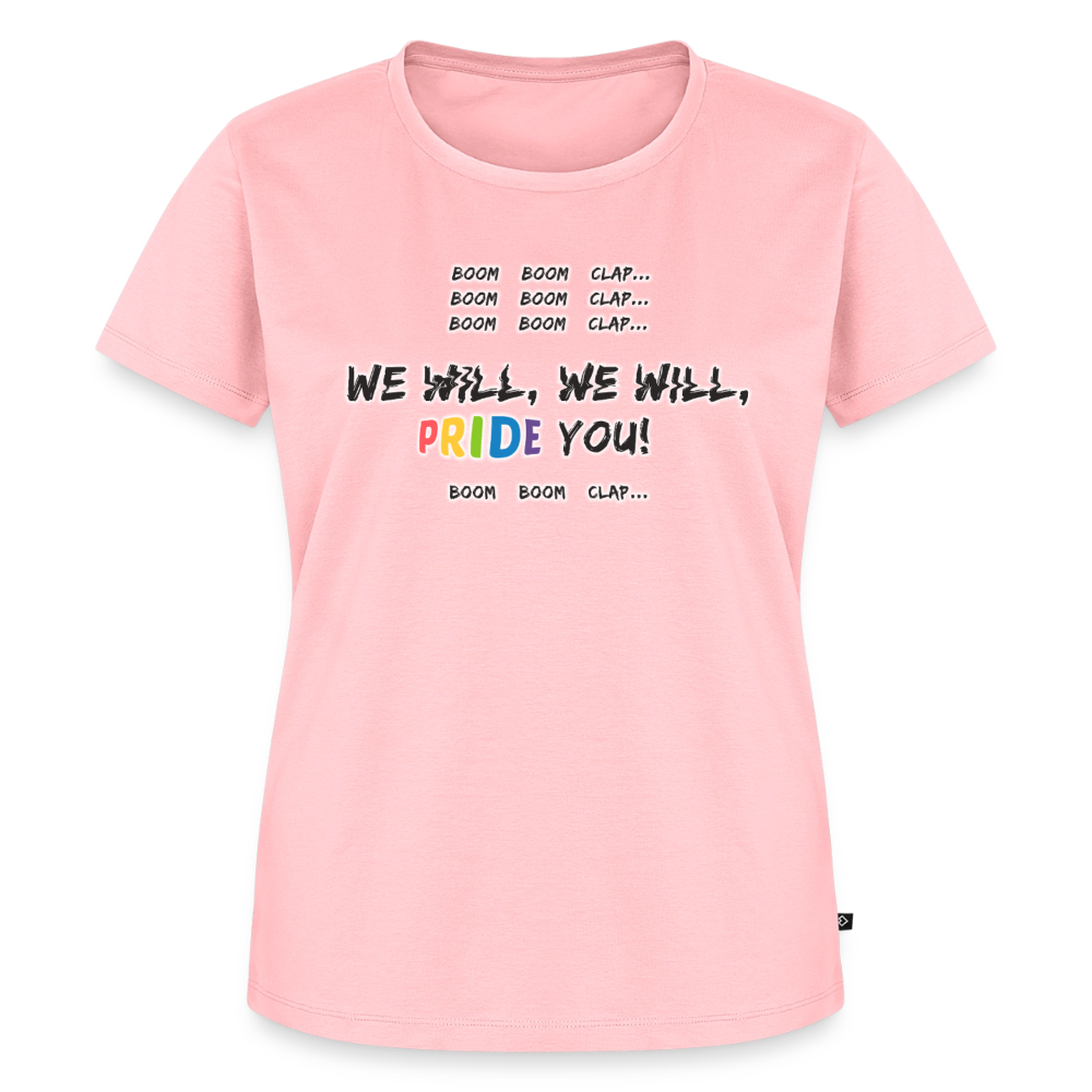 We Will PRIDE You! T-Shirt - tailliert (dunkel) - Rosa