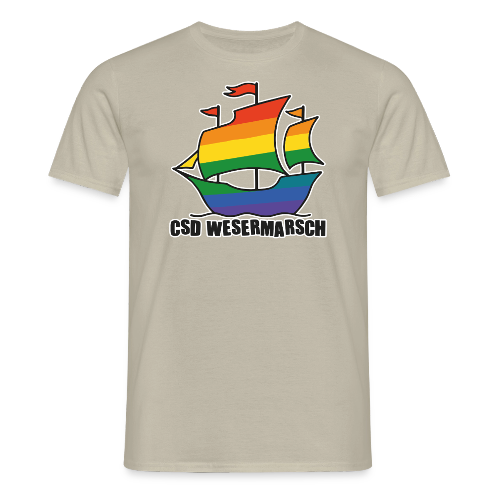 CSD Wesermarsch  T-Shirt - Sandbeige