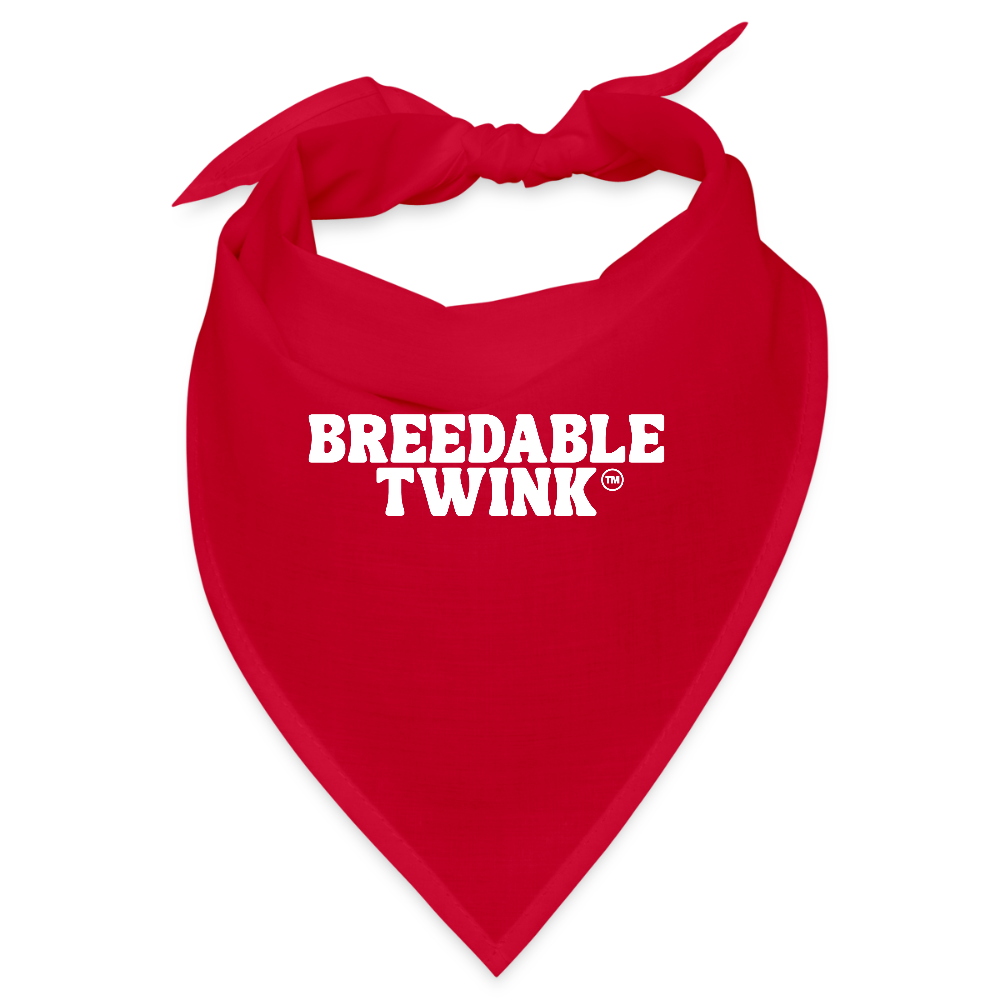 Breedable Twink™ | Kink Fetish Pride Bandana - Rot