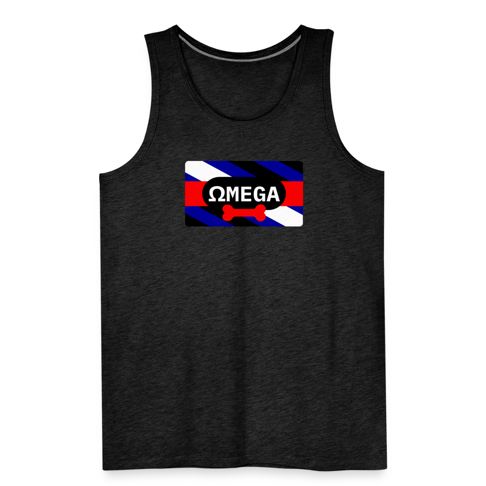 OMEGA Puppy Flag | Puppy Kink Pride | Premium Tank Top - Anthrazit