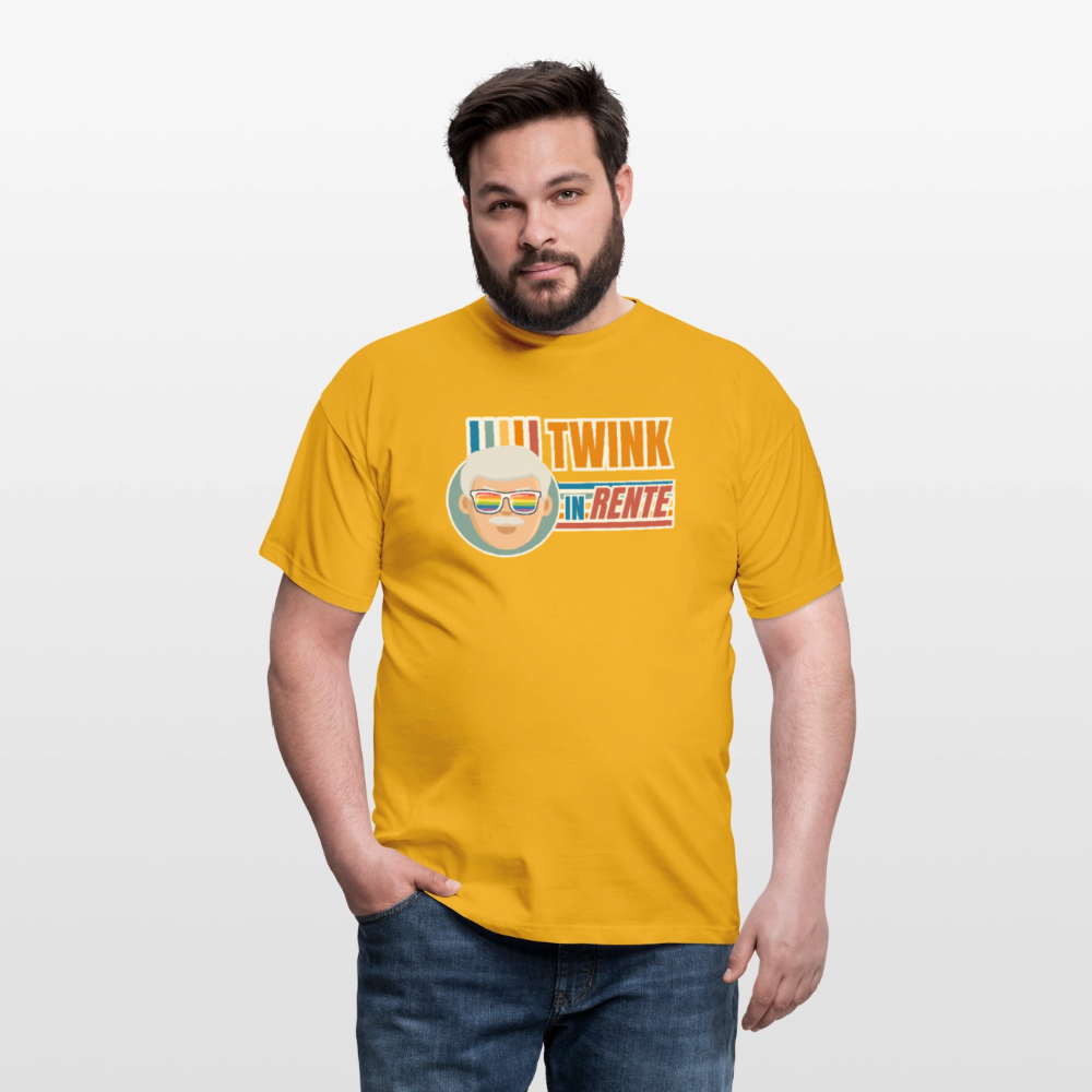 Twink in Rente! | Pride T-Shirt - Gelb