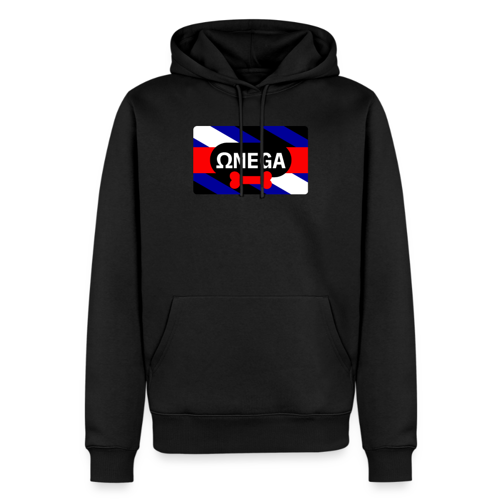 OMEGA Puppy Flag | Puppy Kink Pride Bio-Hoodie Unisex - Schwarz