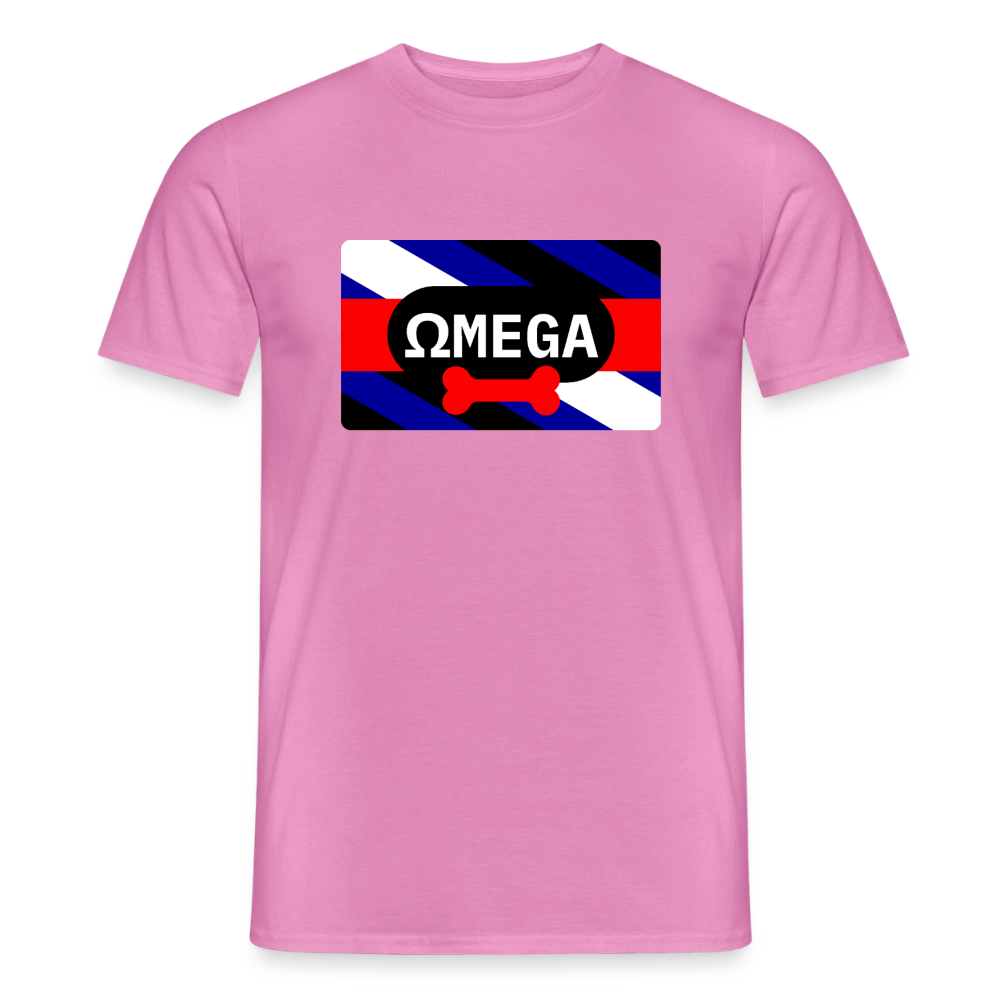 OMEGA Puppy Flag | Puppy Kink Pride T-Shirt - Pink
