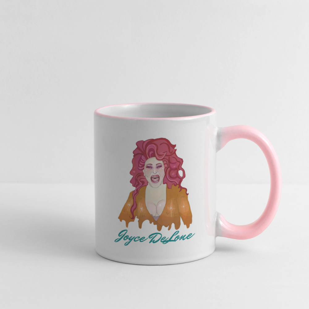 Joyce DeLone Fan-Tasse - Weiß/Pink