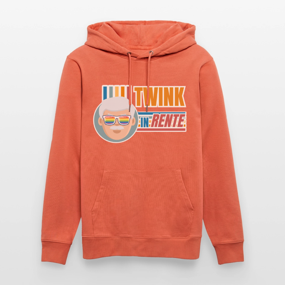 Twink in Rente! | Pride Bio-Hoodie Unisex - Hellrot