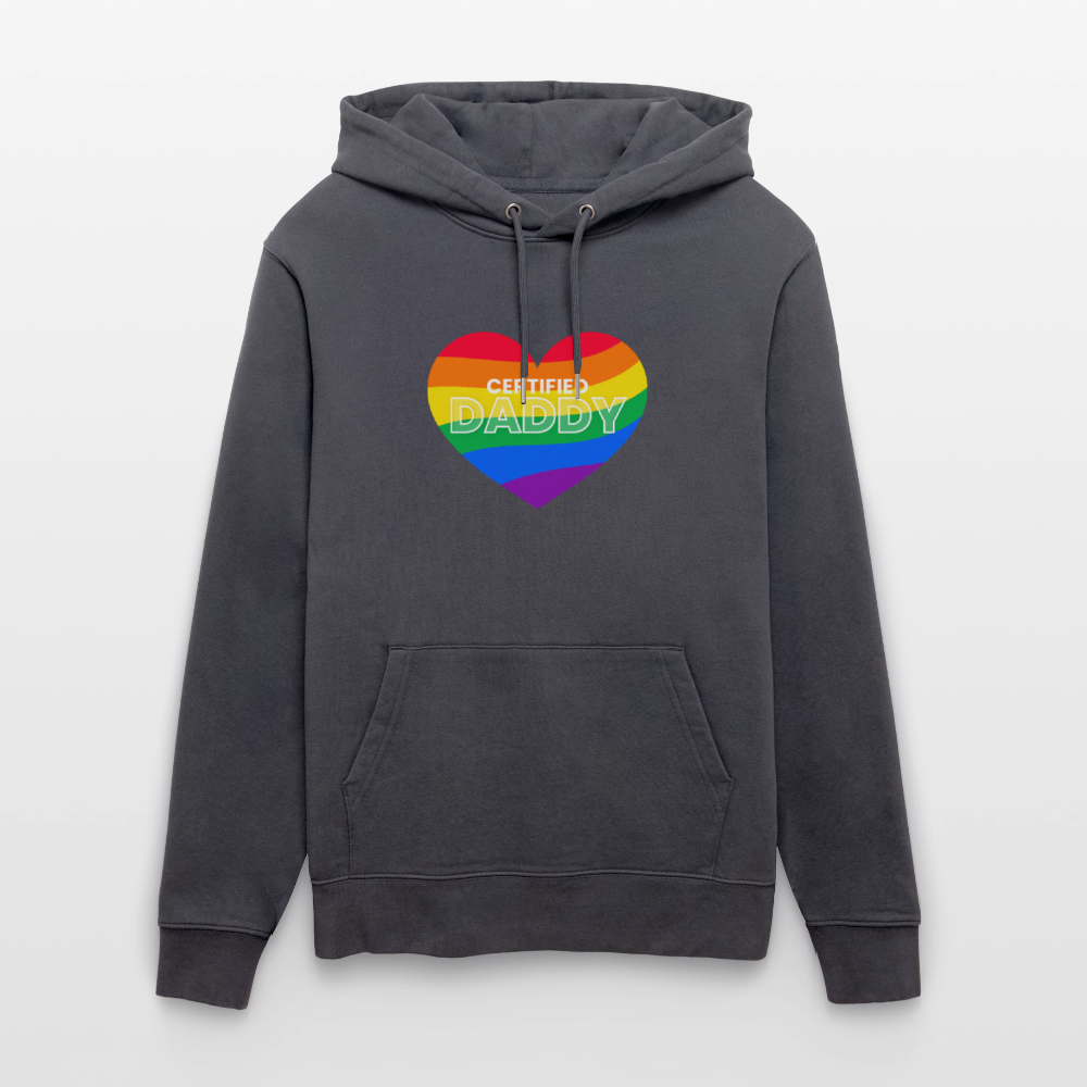 CERTIFIED DADDY | Kink Fetish Pride Bio-Hoodie Unisex - Indigoblau