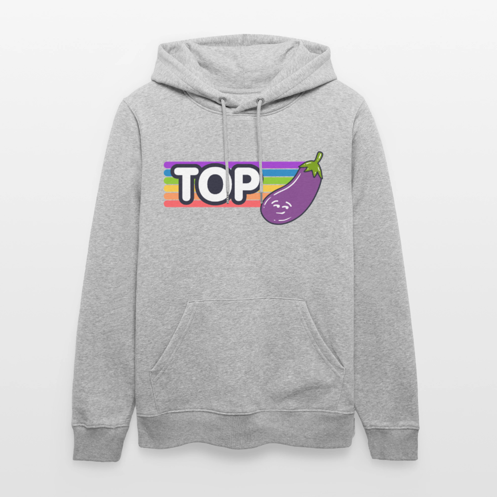 Top Gay | Pride Bio-Hoodie Unisex - Grau meliert