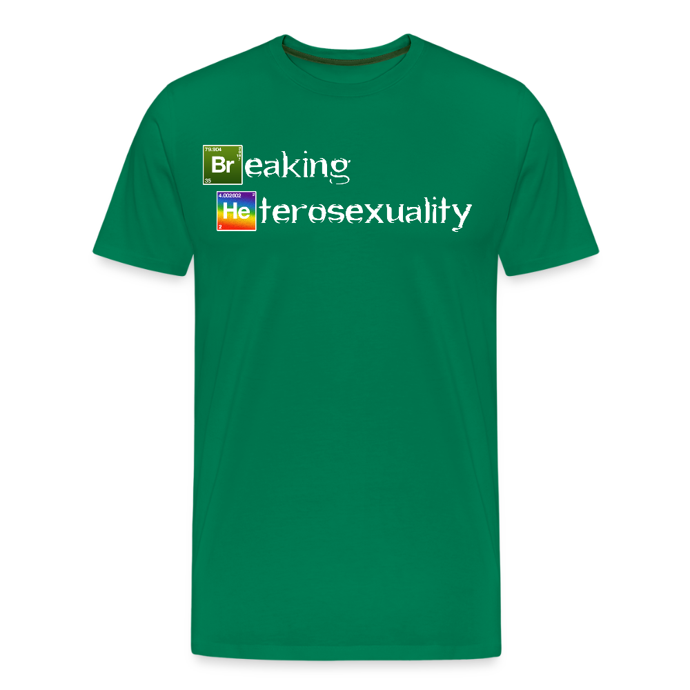 Breaking Heterosexuality Premium T-Shirt - Kelly Green