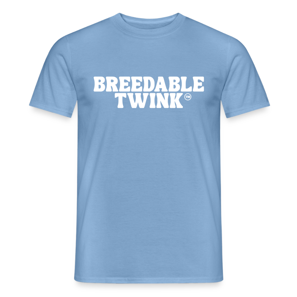 Breedable Twink™ | Kink Fetish Pride T-Shirt - Carolina Blue