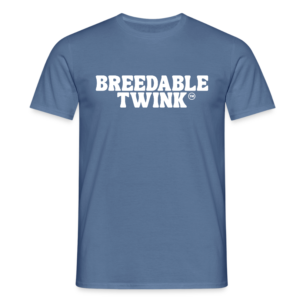Breedable Twink™ | Kink Fetish Pride T-Shirt - Taubenblau 