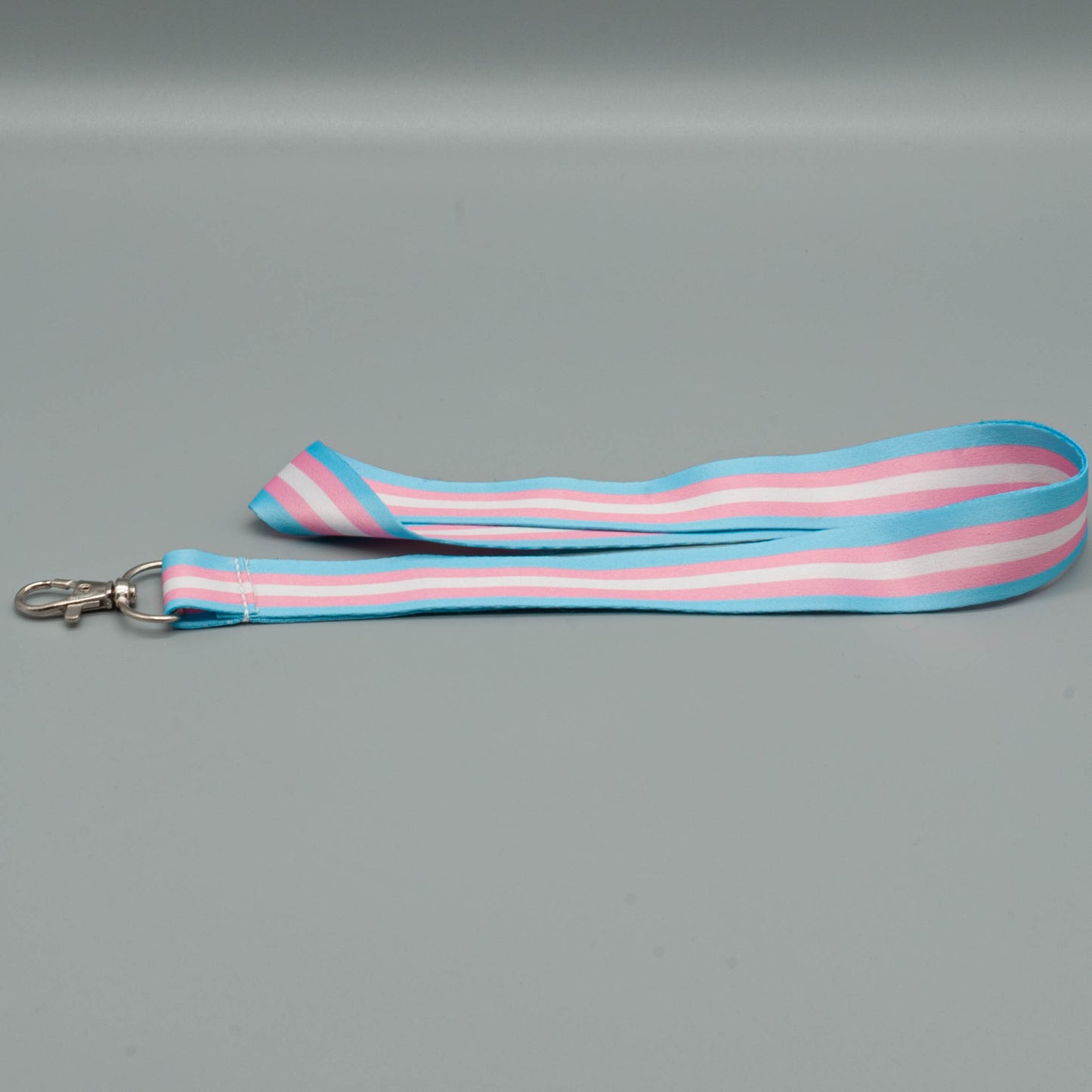 Trans Schlüsselband, lang, mit Karabinerhaken