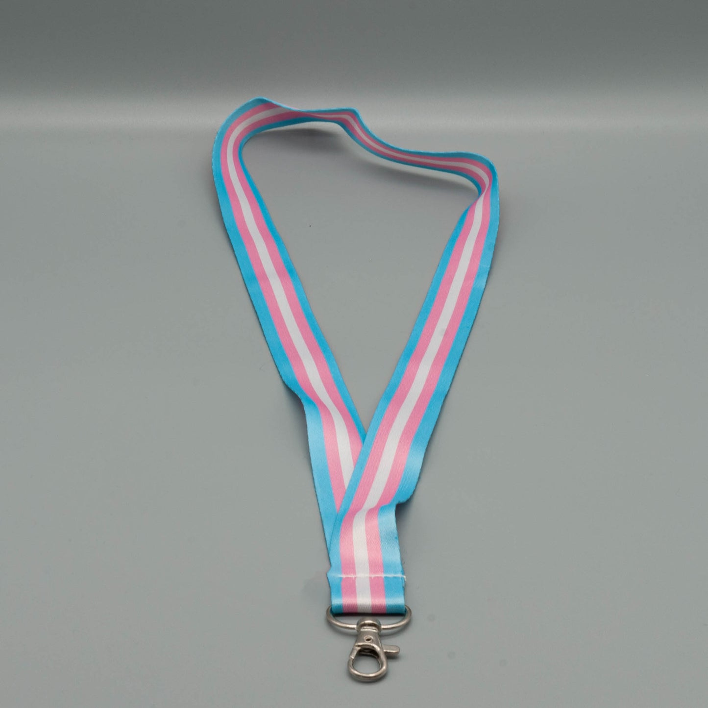 Trans Schlüsselband, lang, mit Karabinerhaken