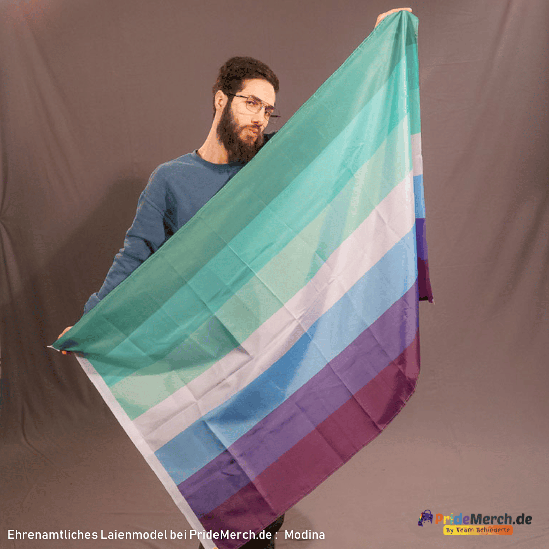 MLM / Man Loves Man Pride Flag