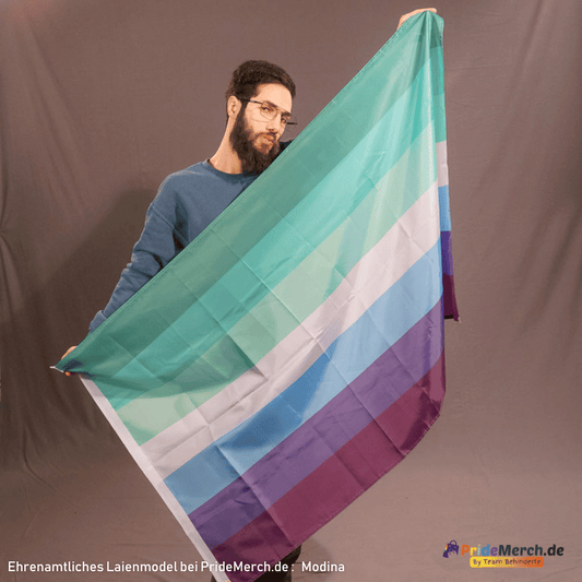 MLM / Man Loves Man Pride Flag