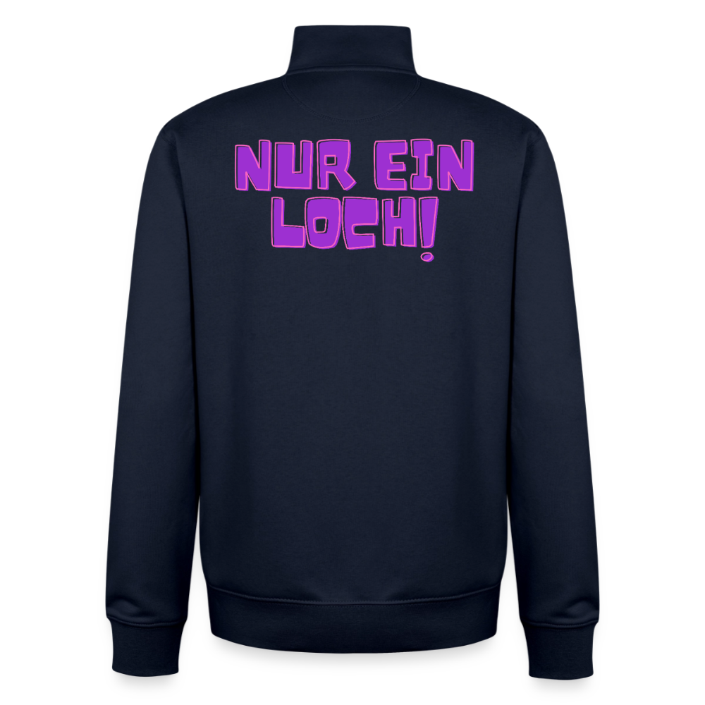 Nur ein Loch! | Kink Fetish Pride Zip Sweatshirt von Stanley/Stella - Navy
