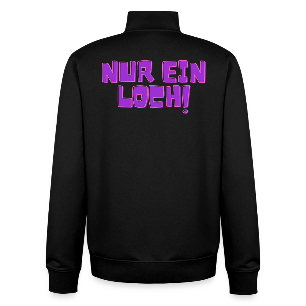 Nur ein Loch! | Kink Fetish Pride Zip Sweatshirt von Stanley/Stella - Schwarz