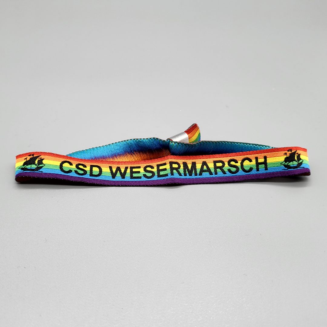 CSD Wesermarsch Armbändchen