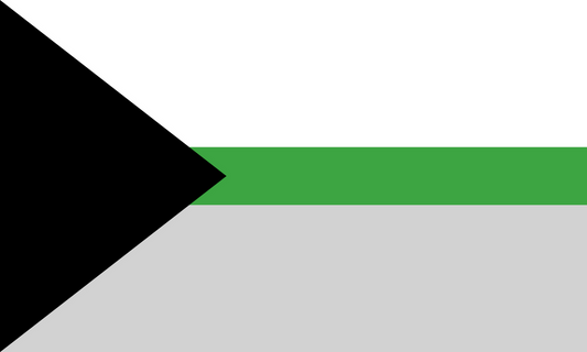 Demiromantic Pride Flag