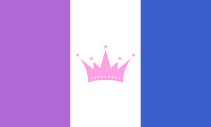 Drag-Pride-Flagge