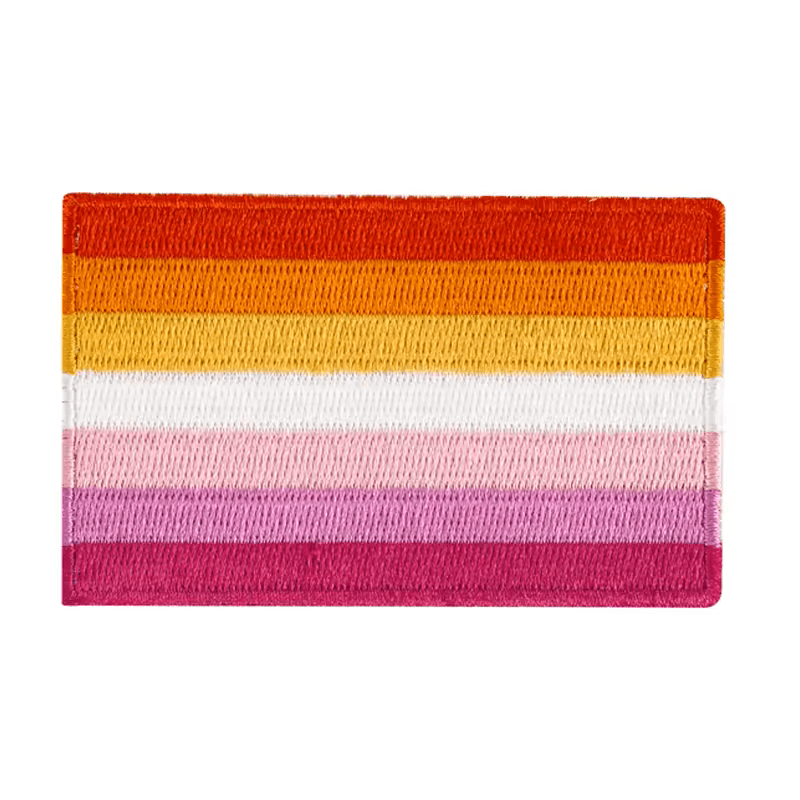 Pride Flag Patches Embroidered | LGBTQ+ Patch Visibility
