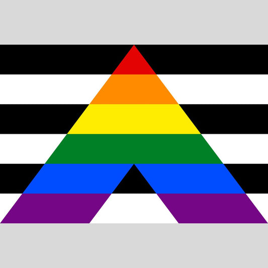 LGBTQ Straight Ally Pride Flag