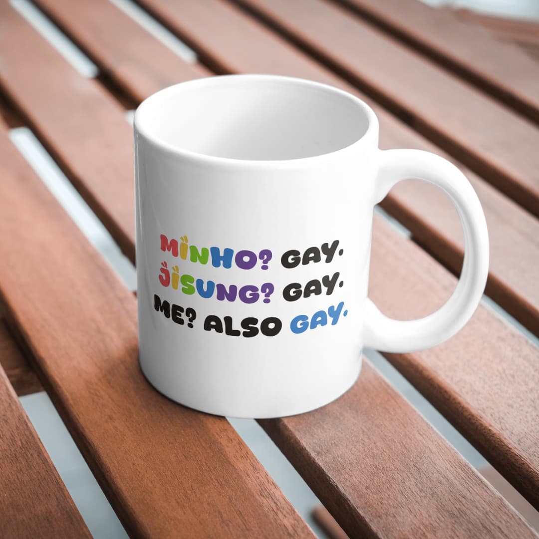 Minsung - Minho & Jisung Pride Tasse - PrideMerch.de - Team Behinderte im Queer Cities e.V.