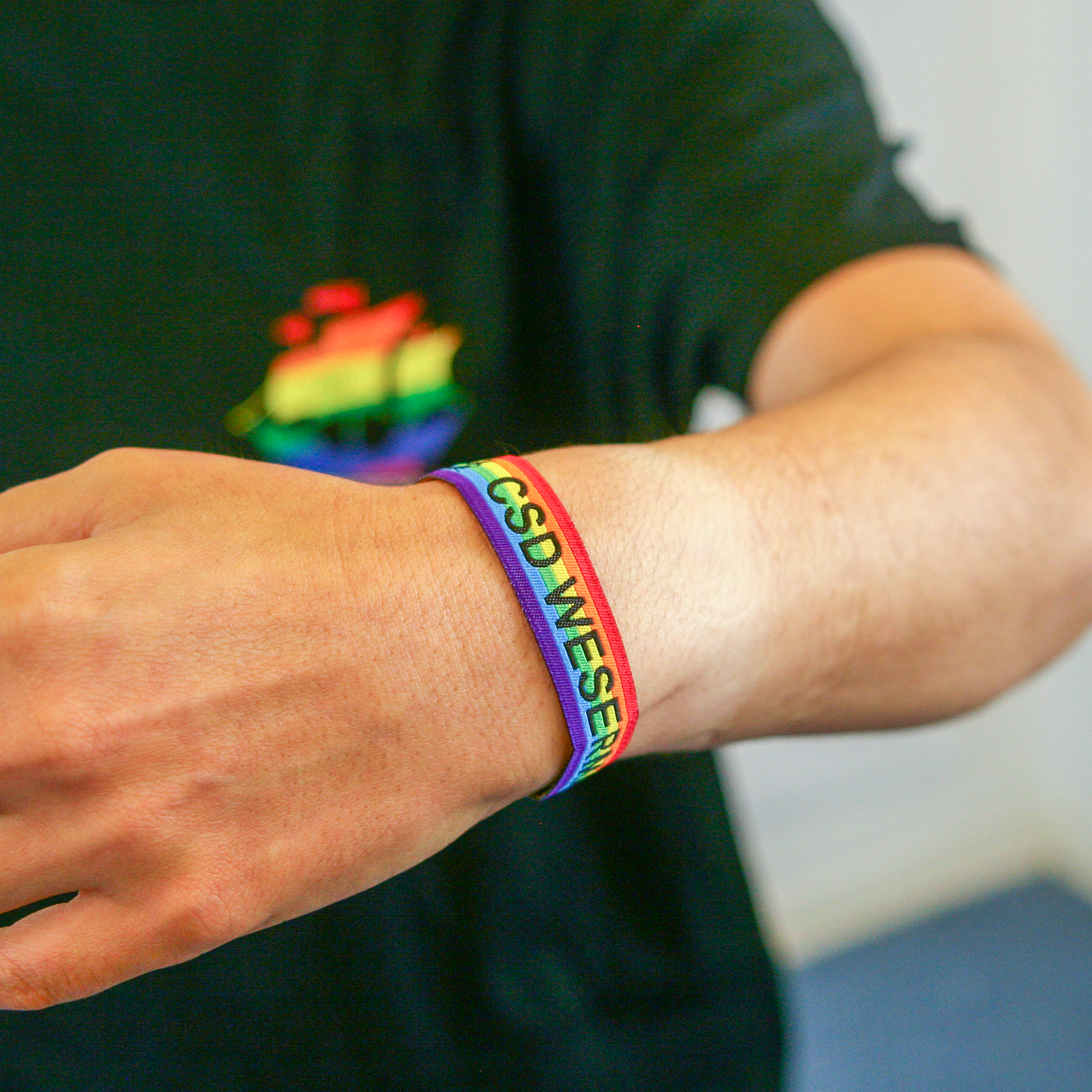 CSD Wesermarsch Armbändchen - PrideMerch.de - Team Behinderte im Queer Cities e.V.