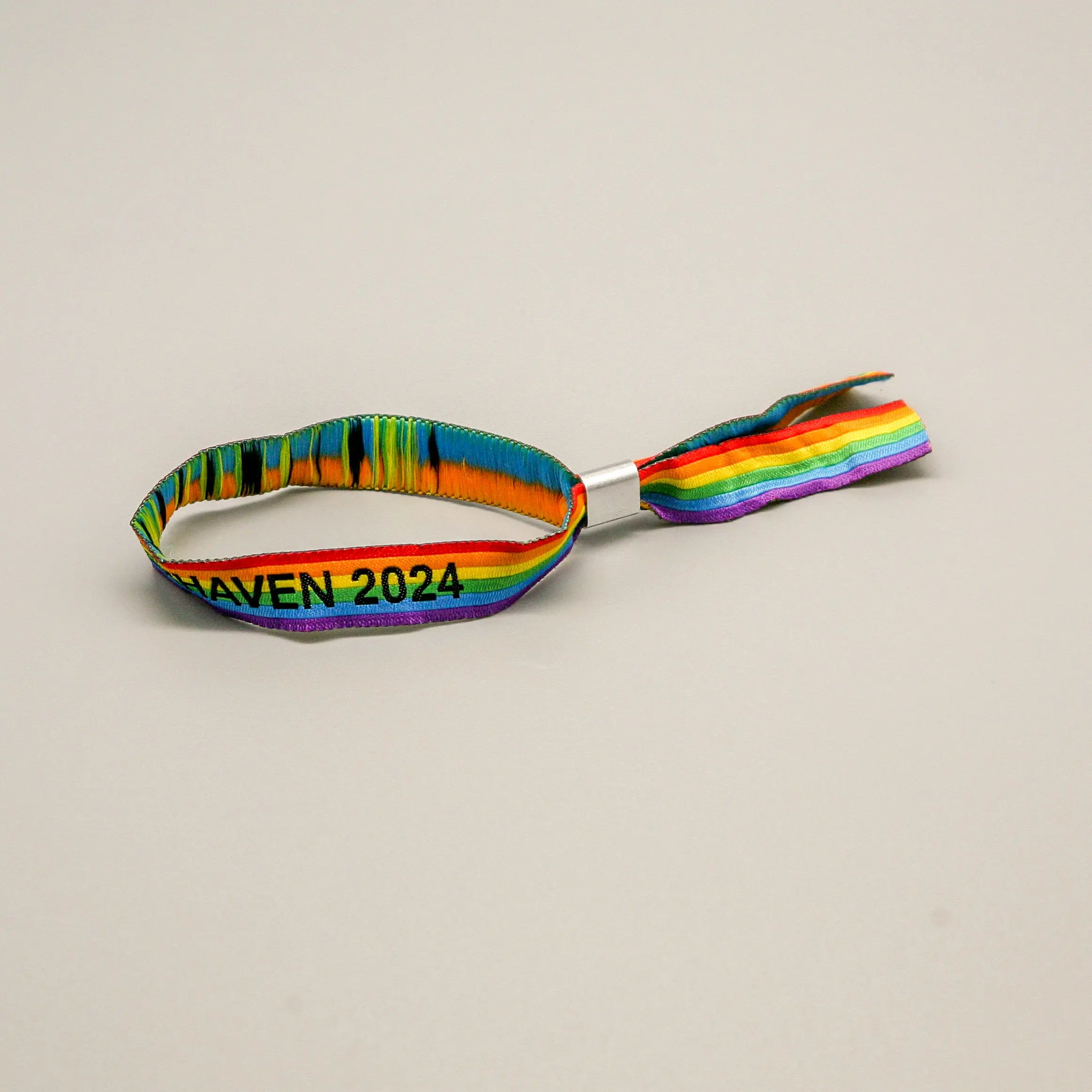 Pride-Armband des CSD Bremerhaven 🌈 (Stoffarmband) - PrideMerch.de - Team Behinderte im Queer Cities e.V.