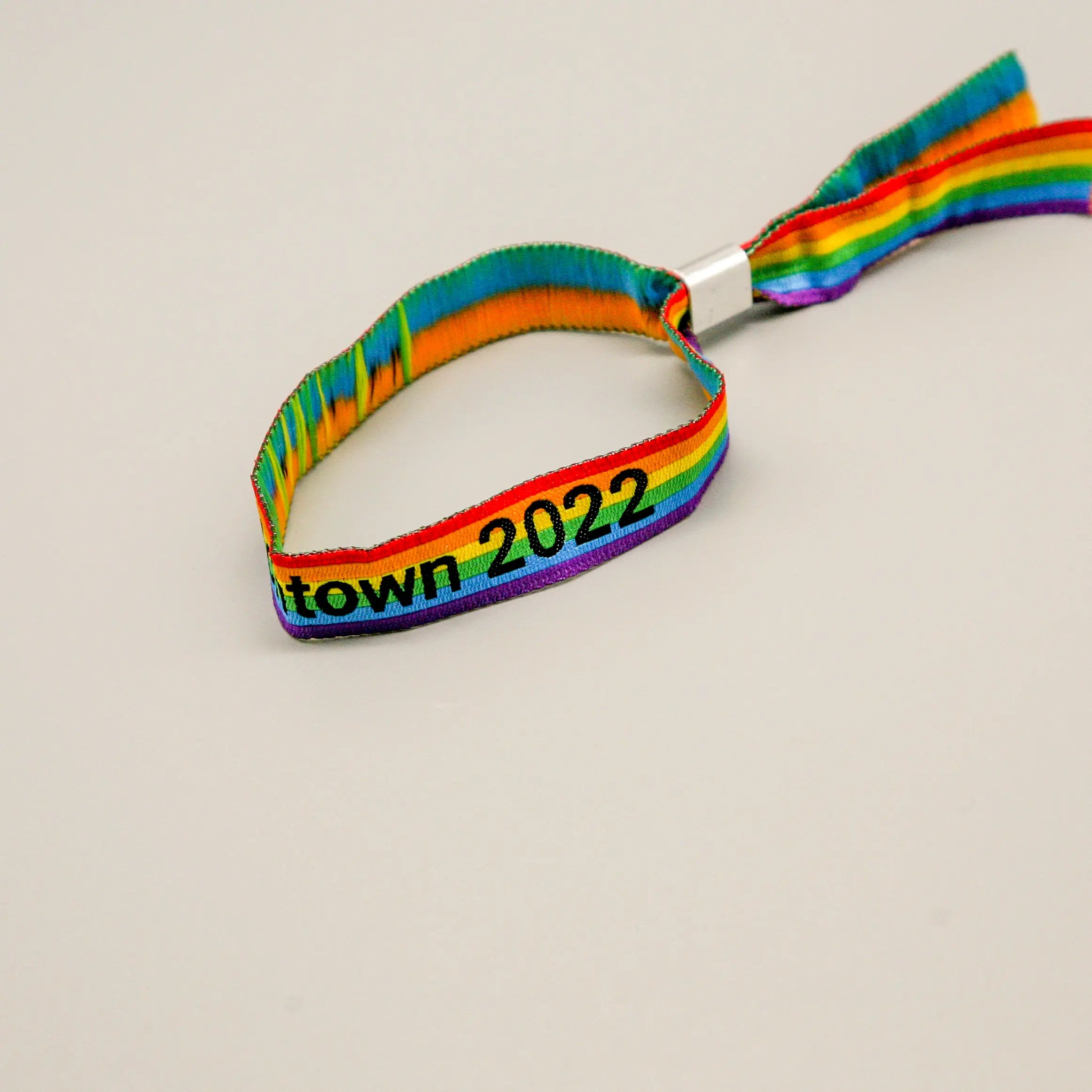 Pride-Armband des CSD Bremerhaven 🌈 (Stoffarmband) - PrideMerch.de - Team Behinderte im Queer Cities e.V.