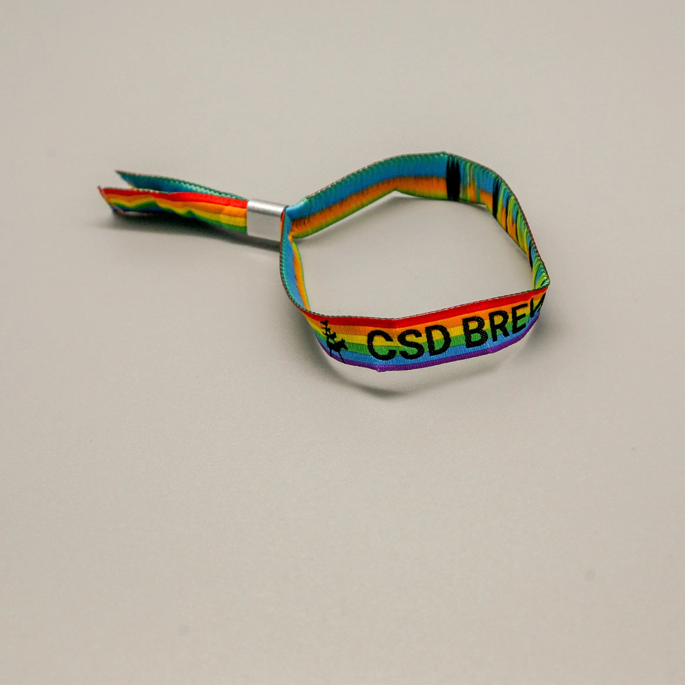 Pride-Armband des CSD Bremen 🌈 (Stoffarmband) - PrideMerch.de - Team Behinderte im Queer Cities e.V.