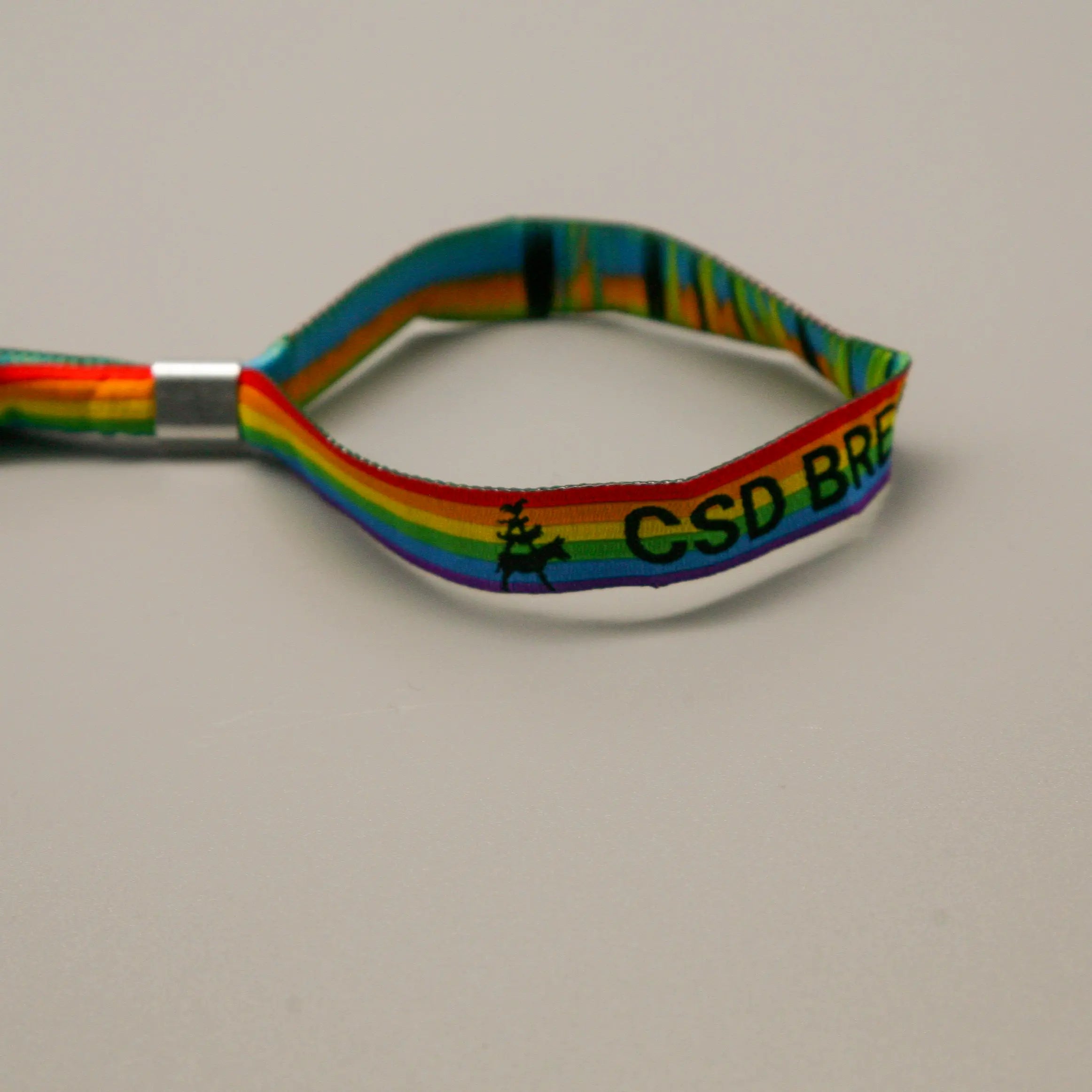 Pride-Armband des CSD Bremen 🌈 (Stoffarmband) - PrideMerch.de - Team Behinderte im Queer Cities e.V.