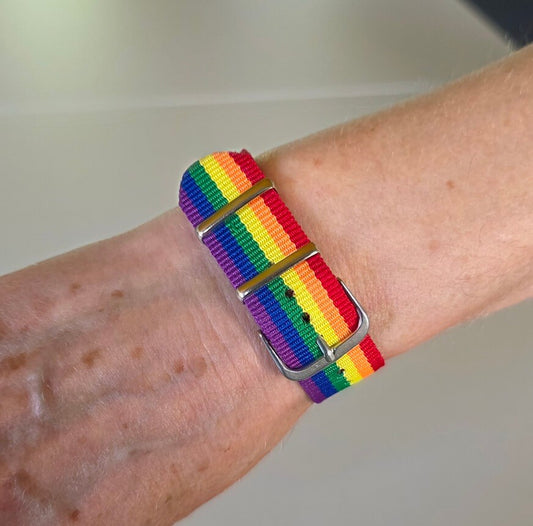 Regenbogen Armband – Verstellbar & Hochwertig | Pride