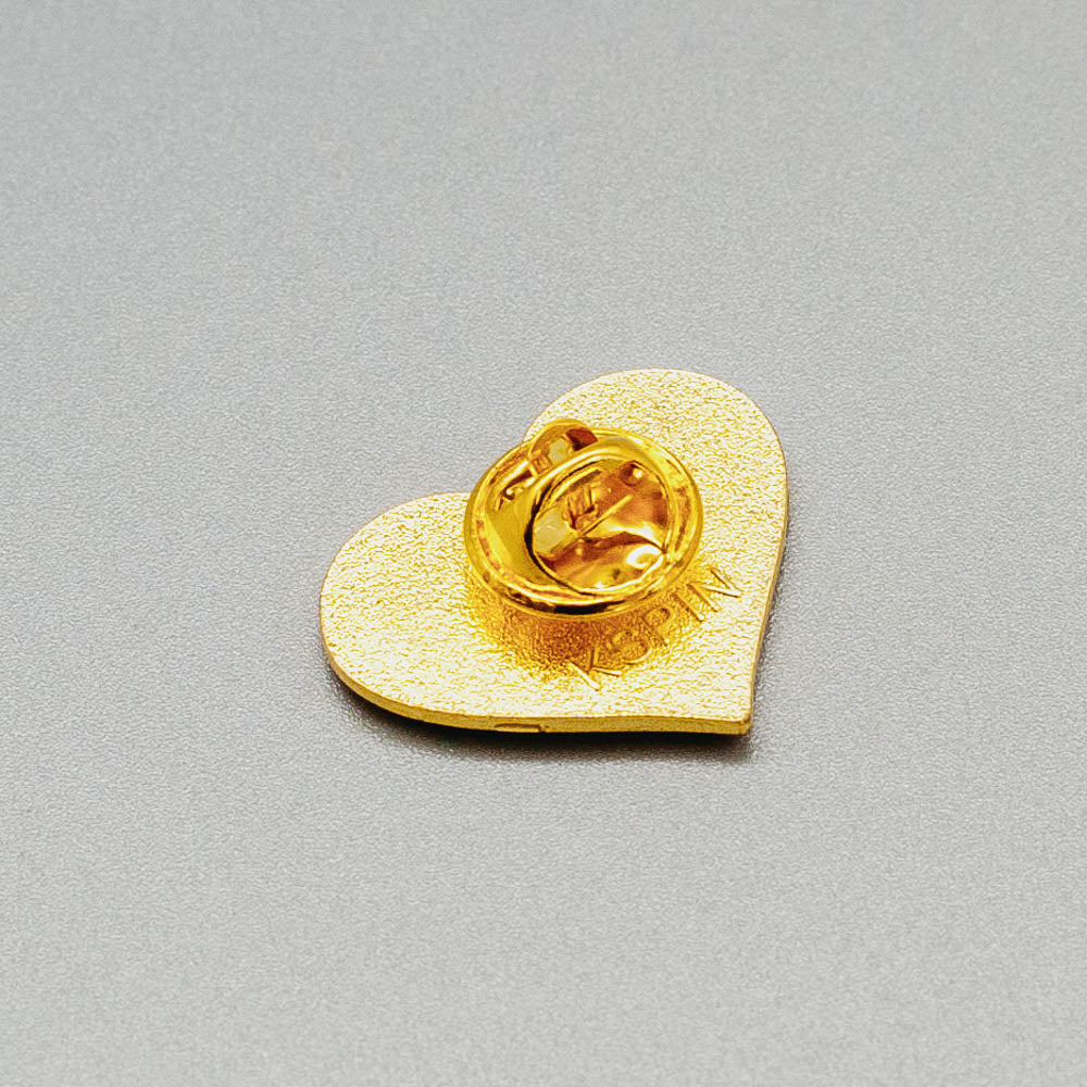 Rainbow Herz Pride-Pin / Regenbogen-Herz-Anstecker