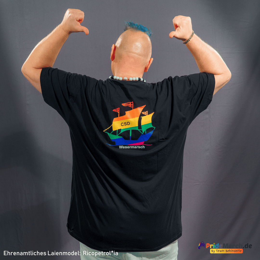 CSD-Wesermarsch T-Shirt (Team-T-Shirt)