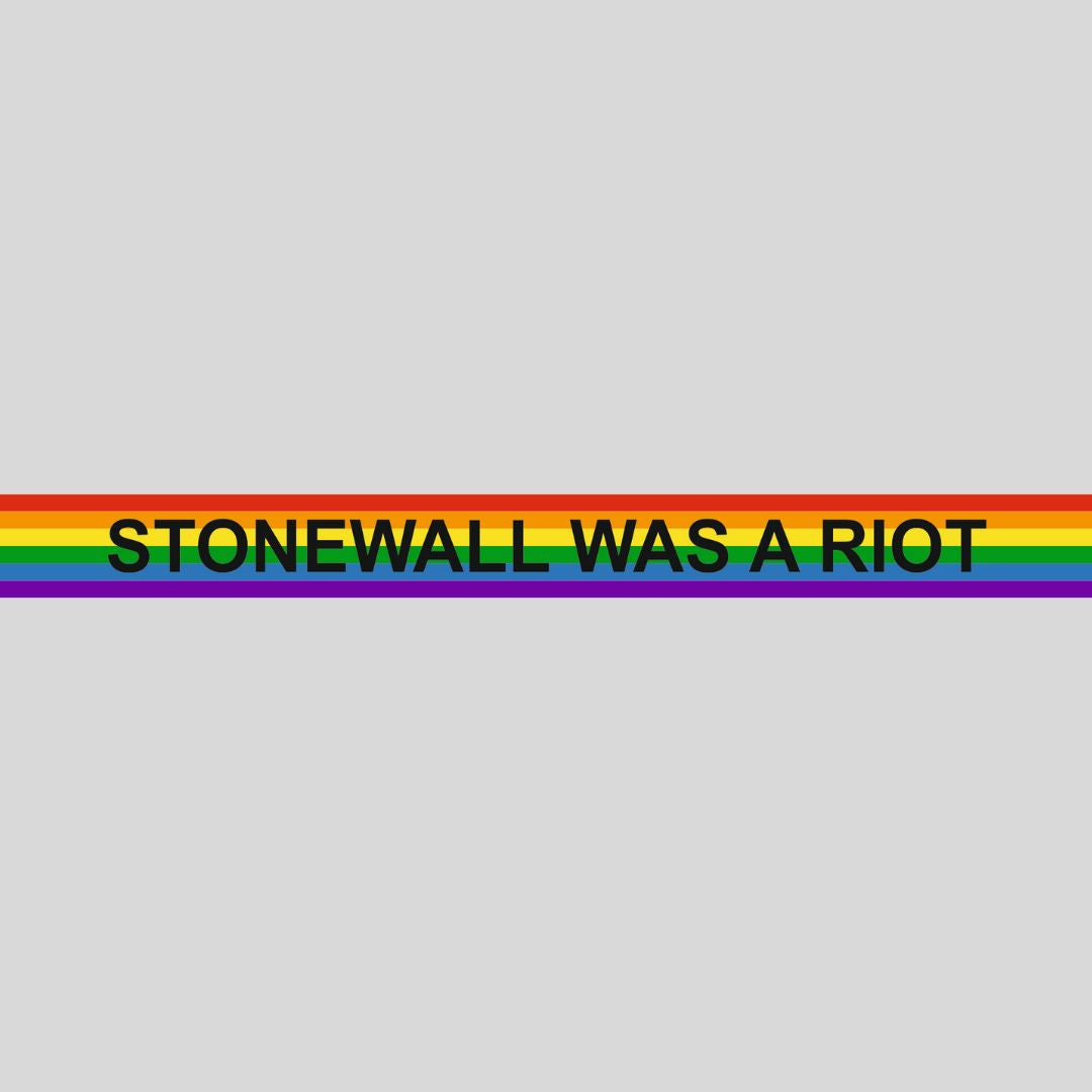 "Stonewall was a Riot" Armbändchen