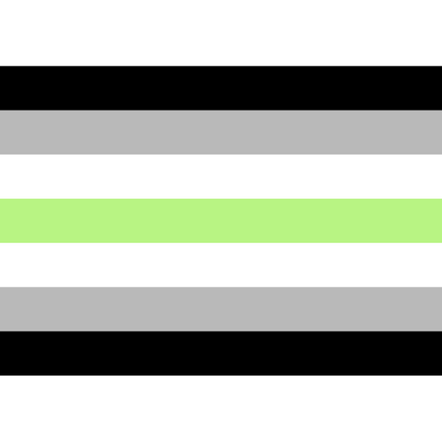 Agender-Flagge