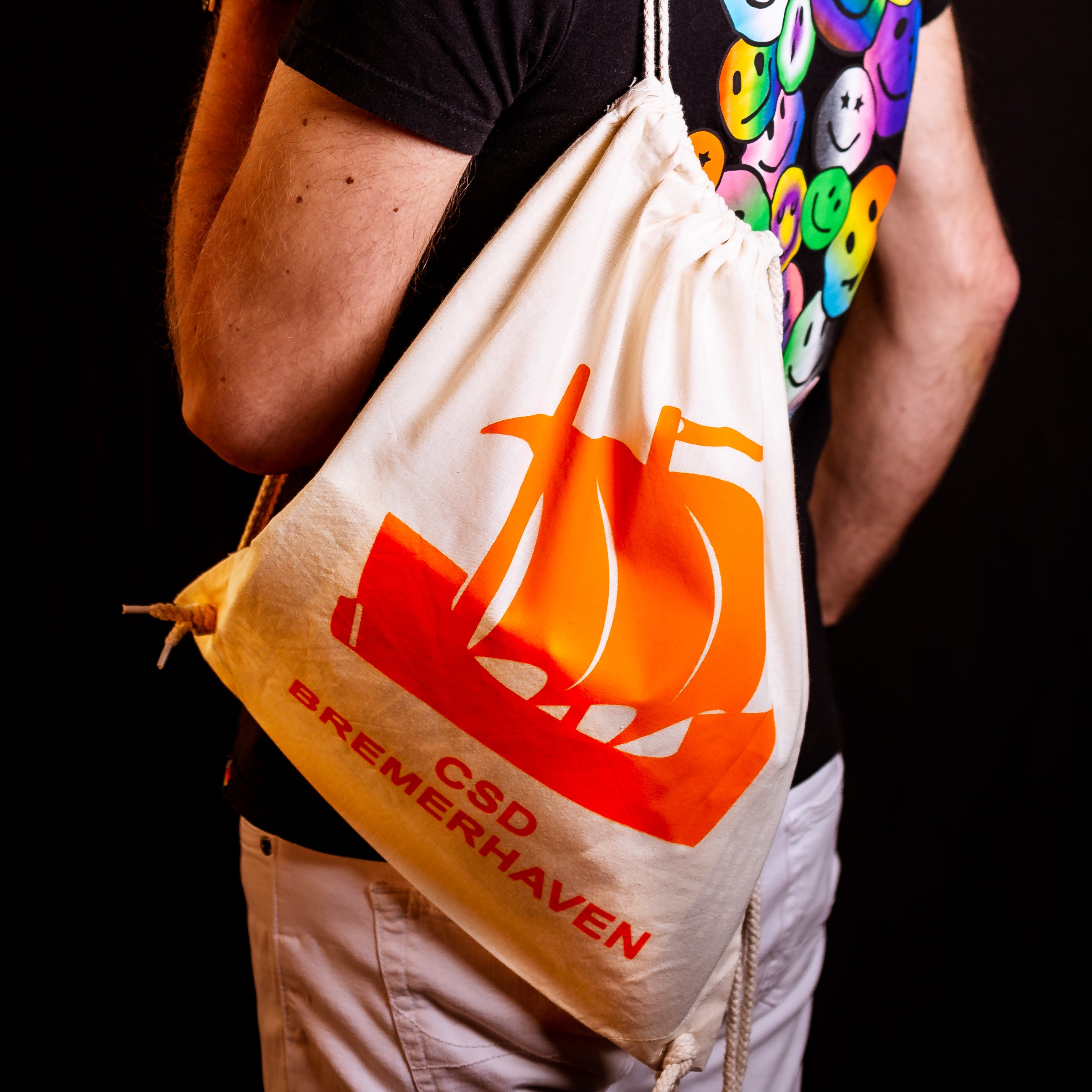 Stoffbeutel CSD Bremerhaven - PrideMerch.de - Team Behinderte im Queer Cities e.V.