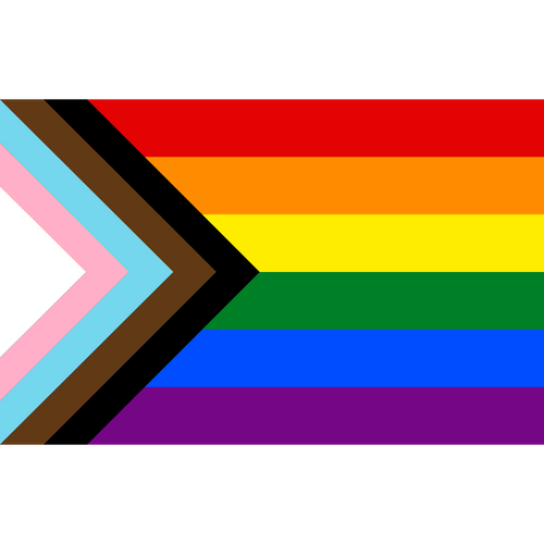 Progress-Pride-Flagge