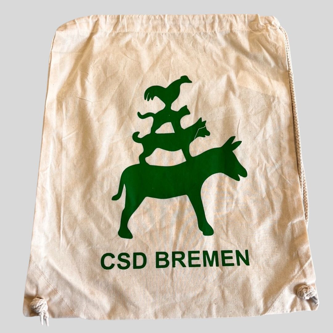 Stoffbeutel CSD Bremen - PrideMerch.de - Team Behinderte im Queer Cities e.V.