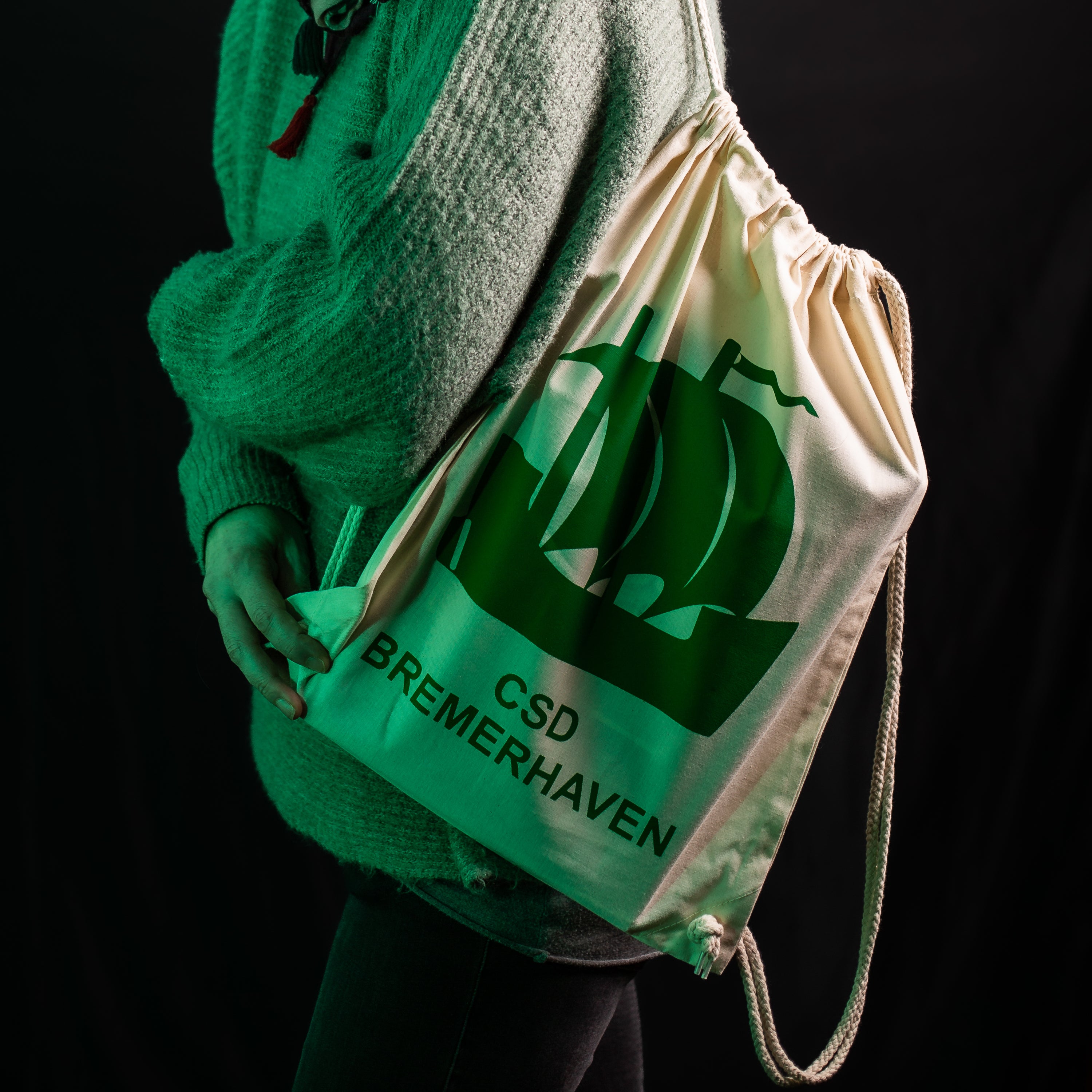 Stoffbeutel CSD Bremerhaven - PrideMerch.de - Team Behinderte im Queer Cities e.V.