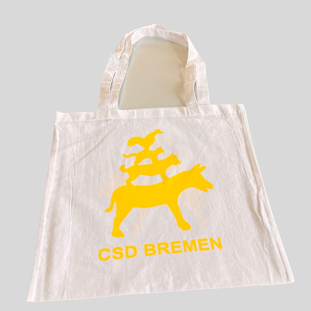 Stofftasche CSD Bremen - PrideMerch.de - Team Behinderte im Queer Cities e.V.