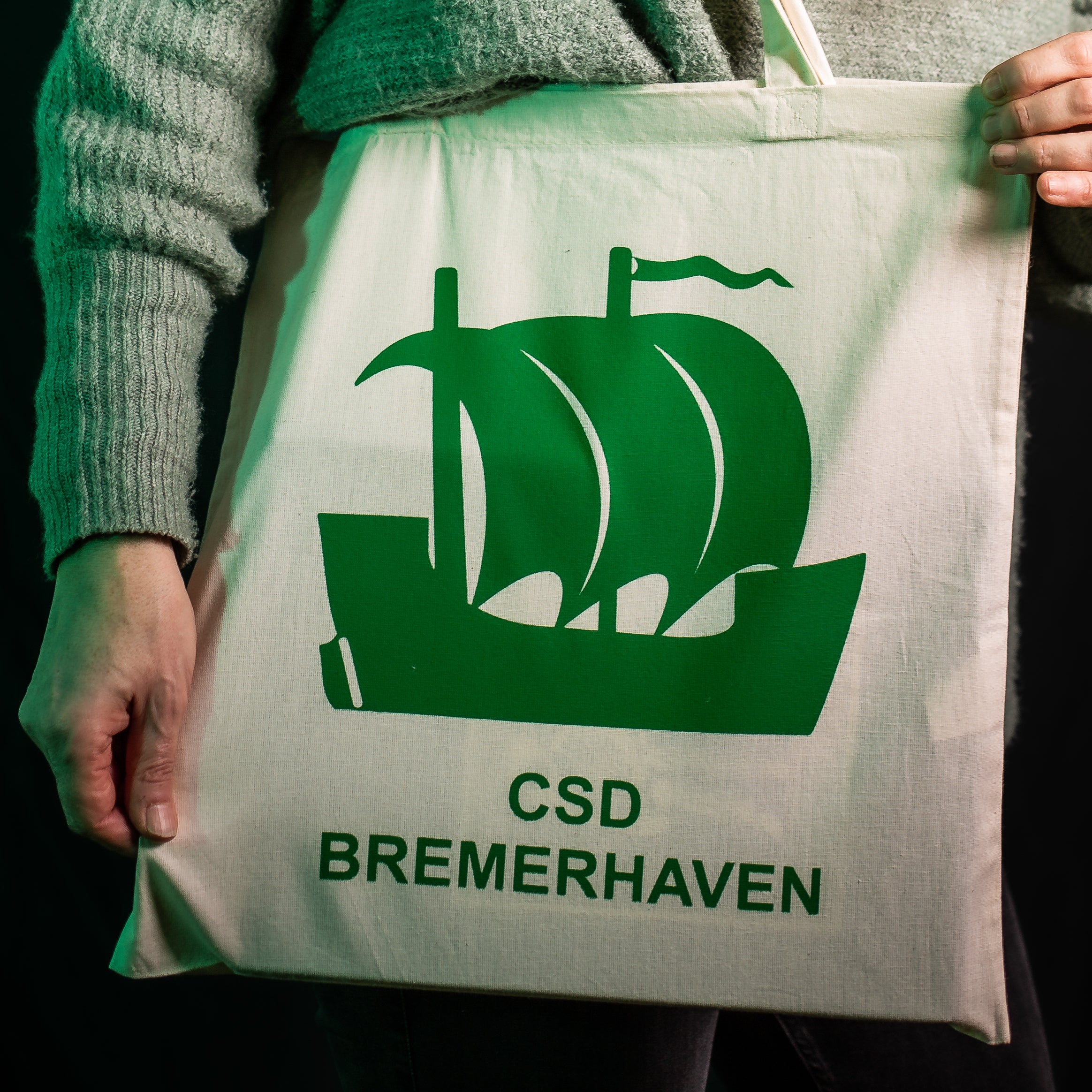 Stofftasche CSD Bremerhaven - PrideMerch.de - Team Behinderte im Queer Cities e.V.