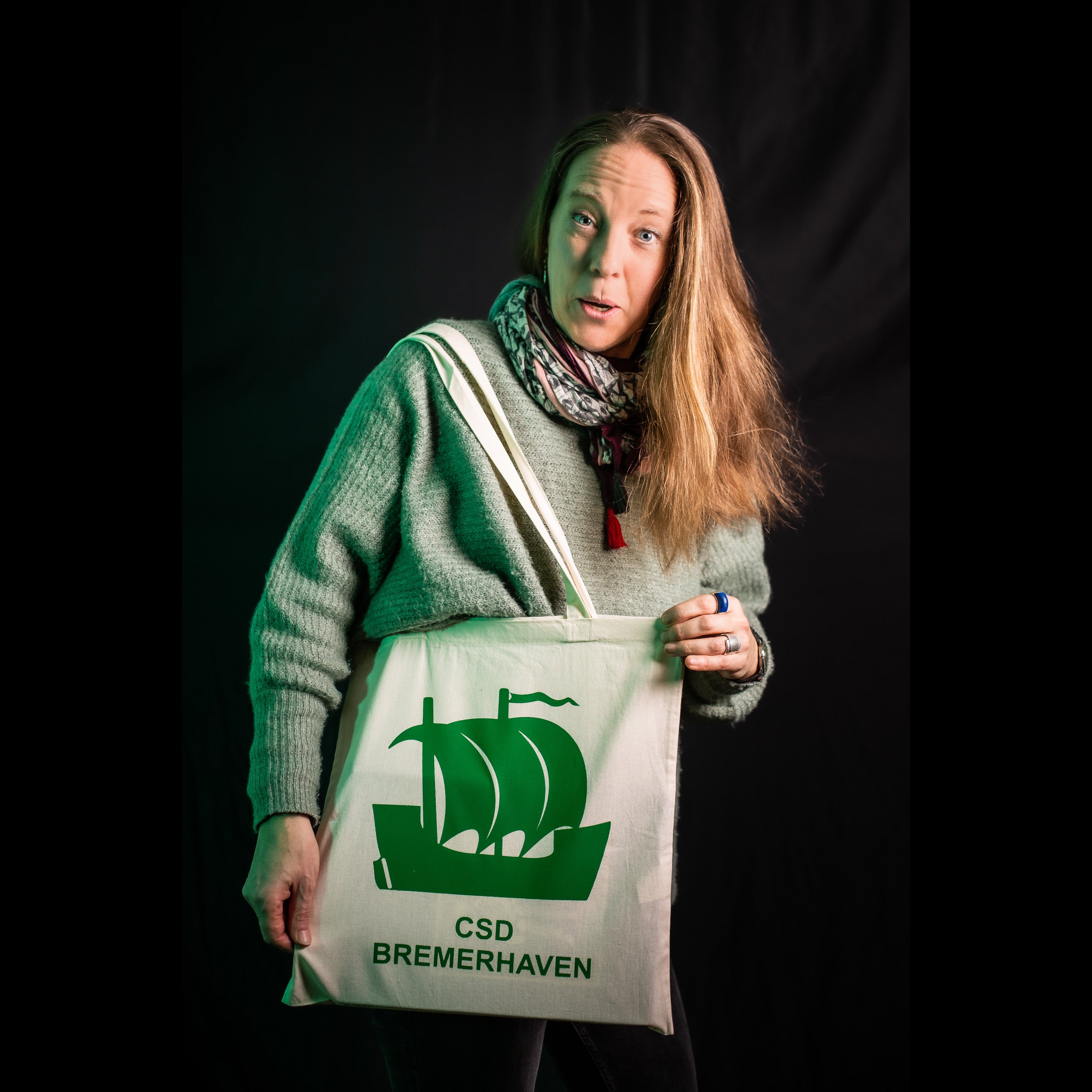 Stofftasche CSD Bremerhaven - PrideMerch.de - Team Behinderte im Queer Cities e.V.